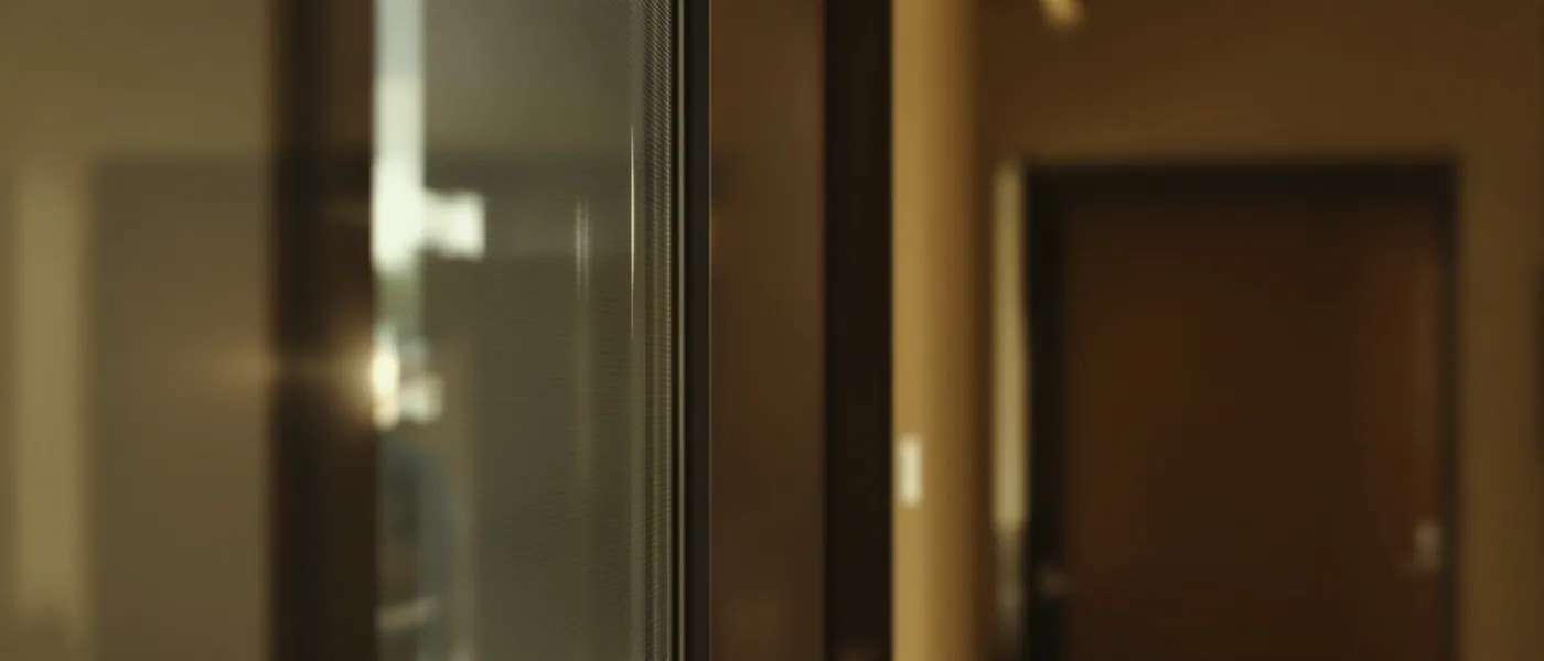 Personne devant une porte claquée avec les clés visibles à l'intérieur au Luxembourg