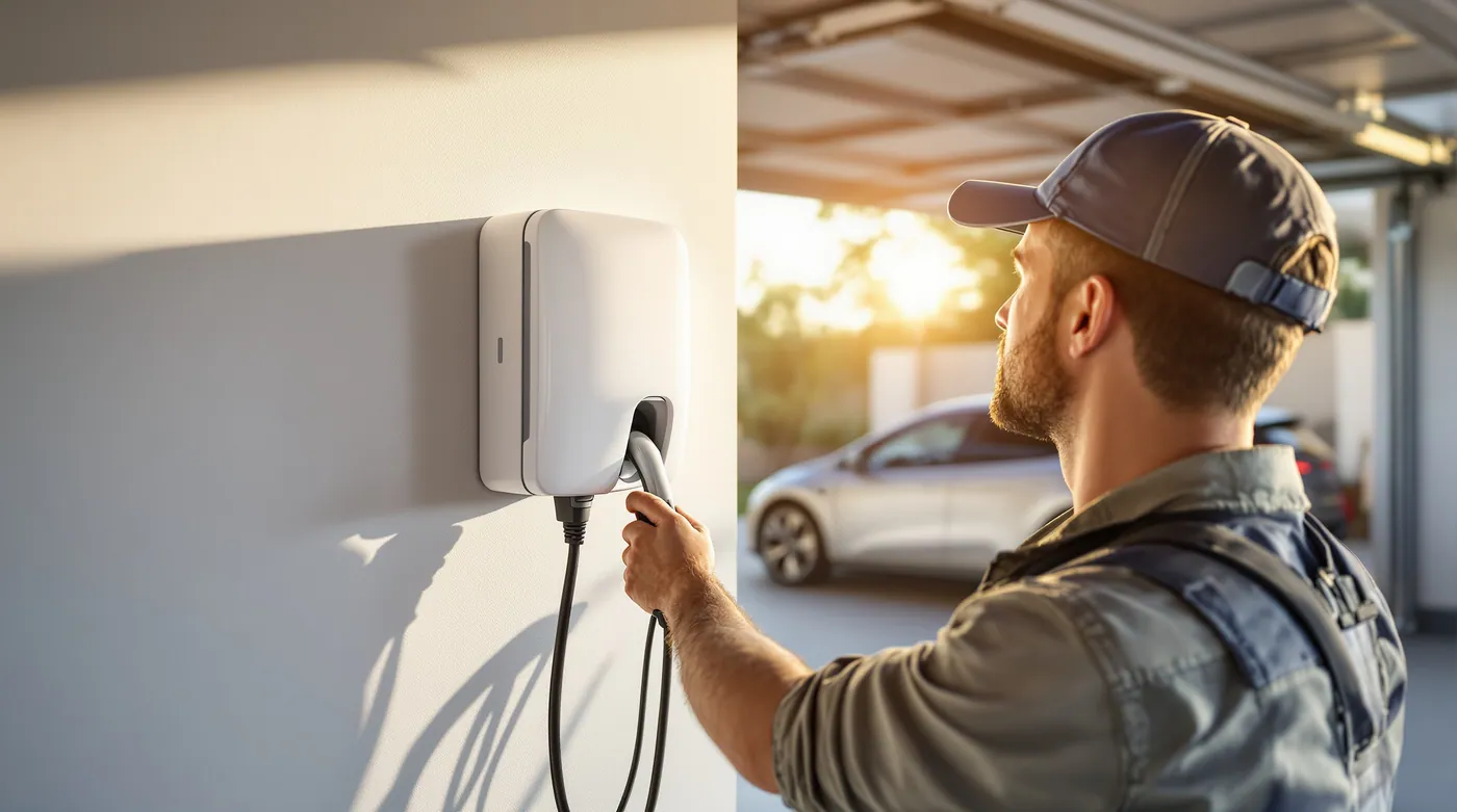 Borne de recharge Differdange